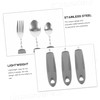 Ipetboom 1 Set Adaptive Utensils Set for Elderly Shake Non