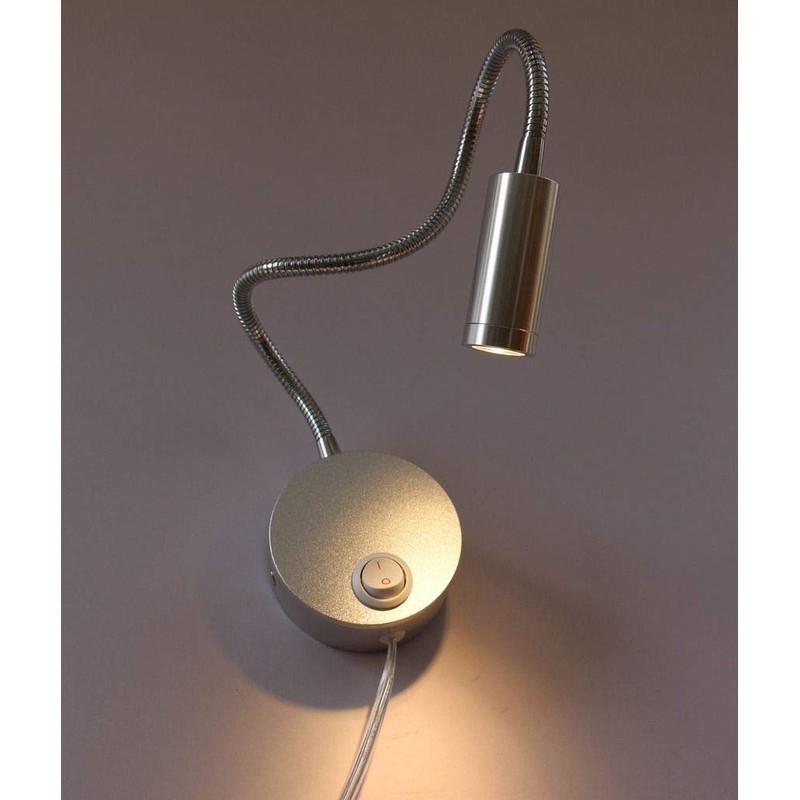 LUMINTURS 3W LED Wall Sconces Picture Mirror-Light With Plug Book