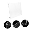 Gadpiparty Clear Acrylic CD Holder Stand Multi Functional Display Rack