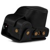 MegaGear Ever Ready MG1813 Black Genuine Leather Camera Case for