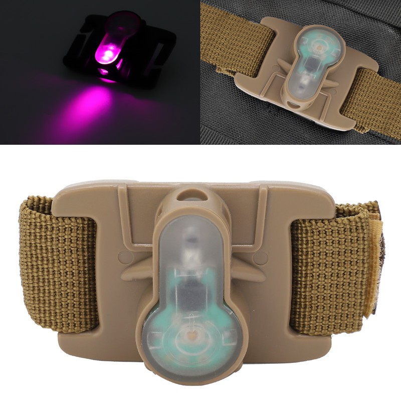 Outdoor Mini Survival Light IPX8 Waterproof Safety Signal Lamp with
