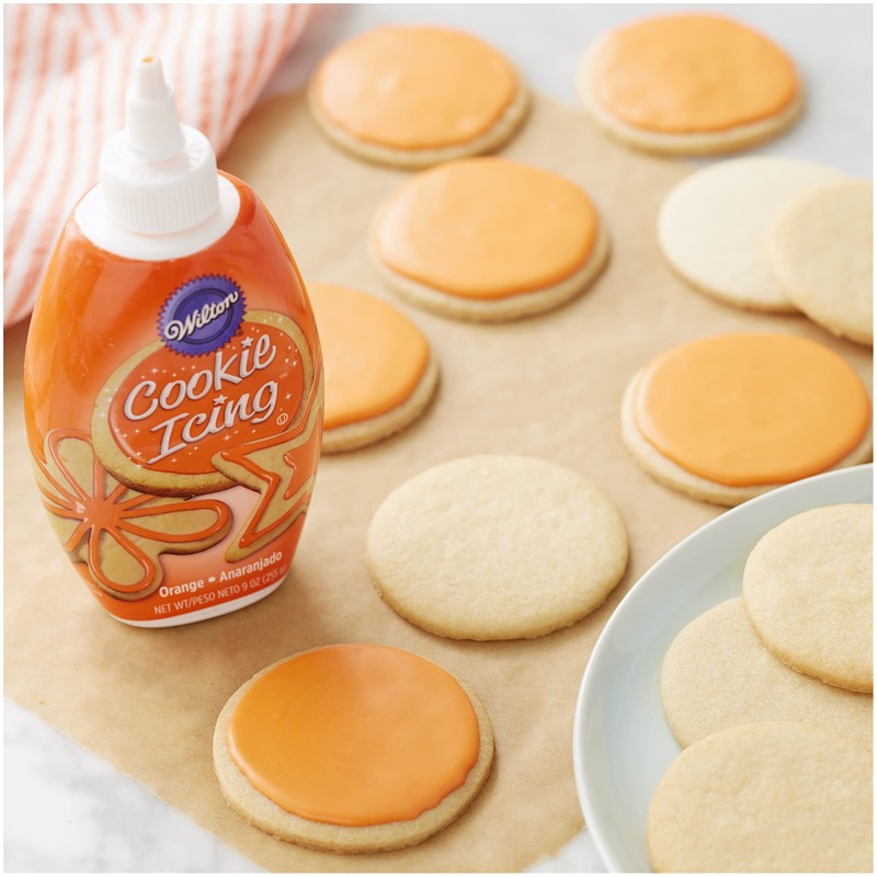 Wilton Cookie Icing, Fast-Drying Squeeze Bottle Icing for Decorating Sugar
