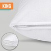 Utopia Bedding Waterproof Pillow Protectors with Zipper King Size (2