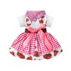 Disfraz de Halloween para perro, vestido de vaquera (L)