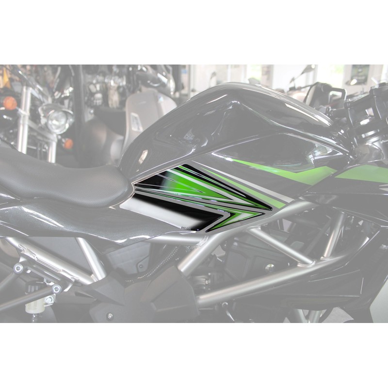 Tankpad Motorcycle Side Sticker Compatible with Kawasaki Z125 X801401