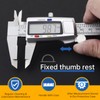 Smgda Digital Vernier Caliper, 150mm Stainless Steel Electronic Calipers Measuring