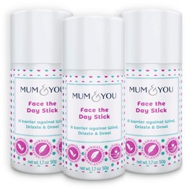 Mum & You Baby Face the Day Stick with Sunflower & Coconut Oils, Beeswax & Shea Butter for Natural Skincare. Protect your Baby's Face from Irritants, and Soothe Eczema & Irritated Skin.