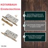 KOTARBAU Inner Door Mortice Lock 90 x 50 mm Toilet