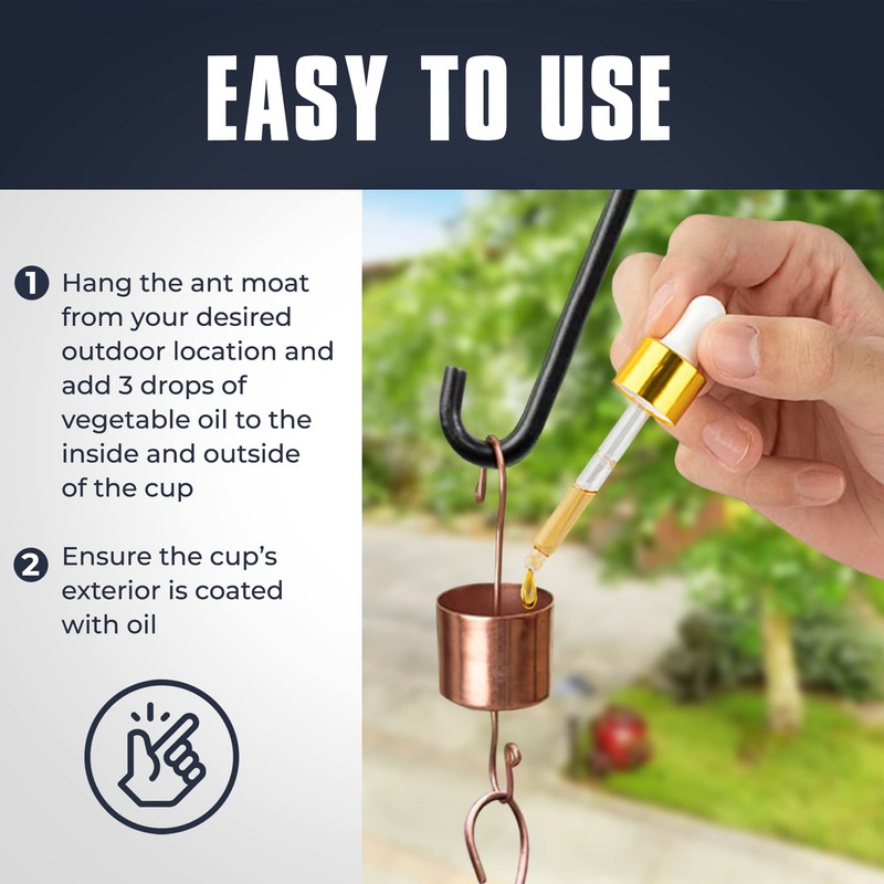 Pure Copper Handcrafted Hanging Hummingbird Feeder Outdoor Decor for Garden