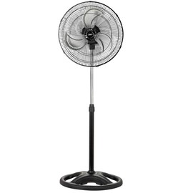 HOMEBASIX Czhvp18Exp High Velocity Pedestal Fan, 18"