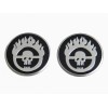 SESHOP 2 MAD MAX SKULL THIN ALUMINUM EMBLEMS LOGO BADGES