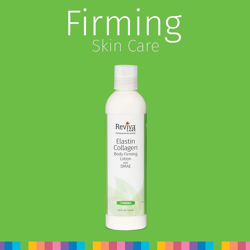 Reviva Labs Elastin & Collagen Body Firming Lotion with DMAE,
