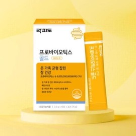 Rockfido [Seller Herb Food] Rockfido Probiotics Gold, one box of lactic acid bacteria for the whole family / [셀러허브 식품] 락피도 프로바이오틱스 골드 온가족 유산균 한박스