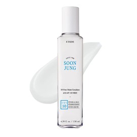 Etude House SoonJung 10 Free Moist Emulsion 130 ml 21AD Hypoallergenic, Non-Irritating Moisture Emulsion for Care and Relaxation of Skin Damage