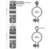 Insaga 2-3/8'' Chain Link Fence Gate Post Hinge Kit, Thick