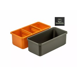 For Ridgid Long Bin for RIDGID 2.0 Pro Gear System Half Organizer (BIN ONLY)