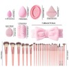 Makeup Tool Set, 45pcs/set Skincare Makeup Brushes & Sponges &