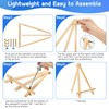 16 Pack 9 Inch Wood Tabletop Easel Canvas Stand Bulk