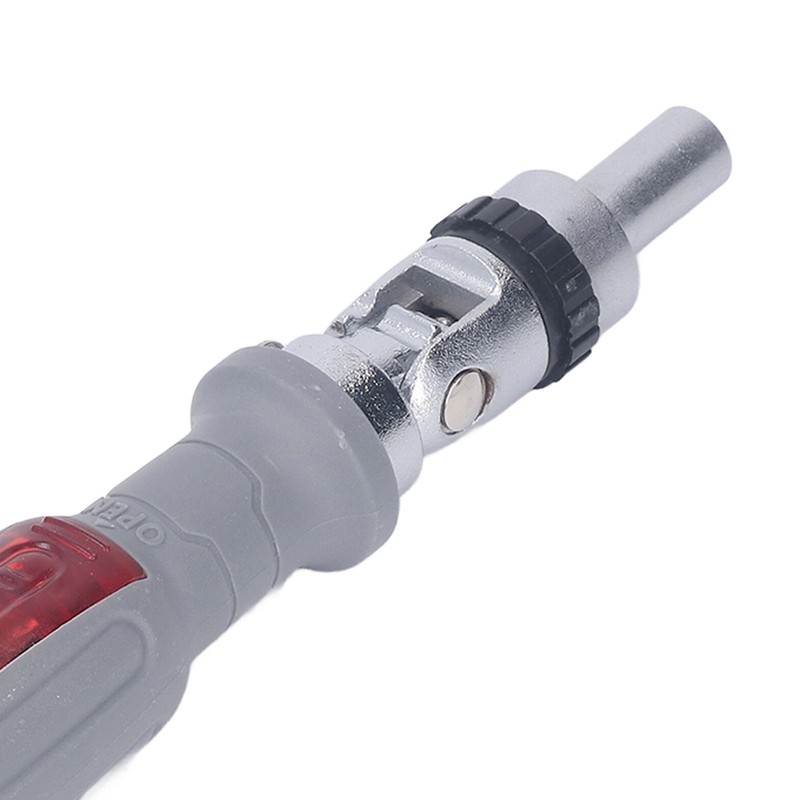 1/4 Ratchet Screwdriver with Drive Bit Assortment Set Bidirectional Magnetic