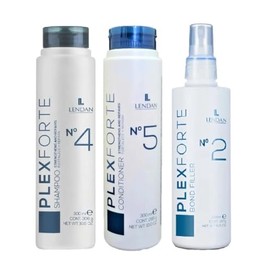 Lendan Kit Plex Forte Start - No. 2 + No. 4 300ml + No. 5 300 ml / 10.8 Fl Oz., 3 items
