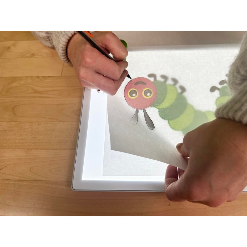 CutterPillar Glow Elite Mini LED Light Board, with Translucent, Self-Healing