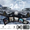 AUTODIAG D1 Dashcam para auto,4K Frontal,Trasera 1080P Cámara para Carro,WiFi,Soporta