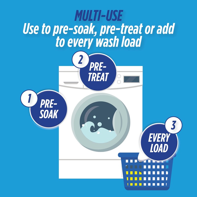 Biz Laundry Detergent Powder Booster, Stain & Odor Removal -