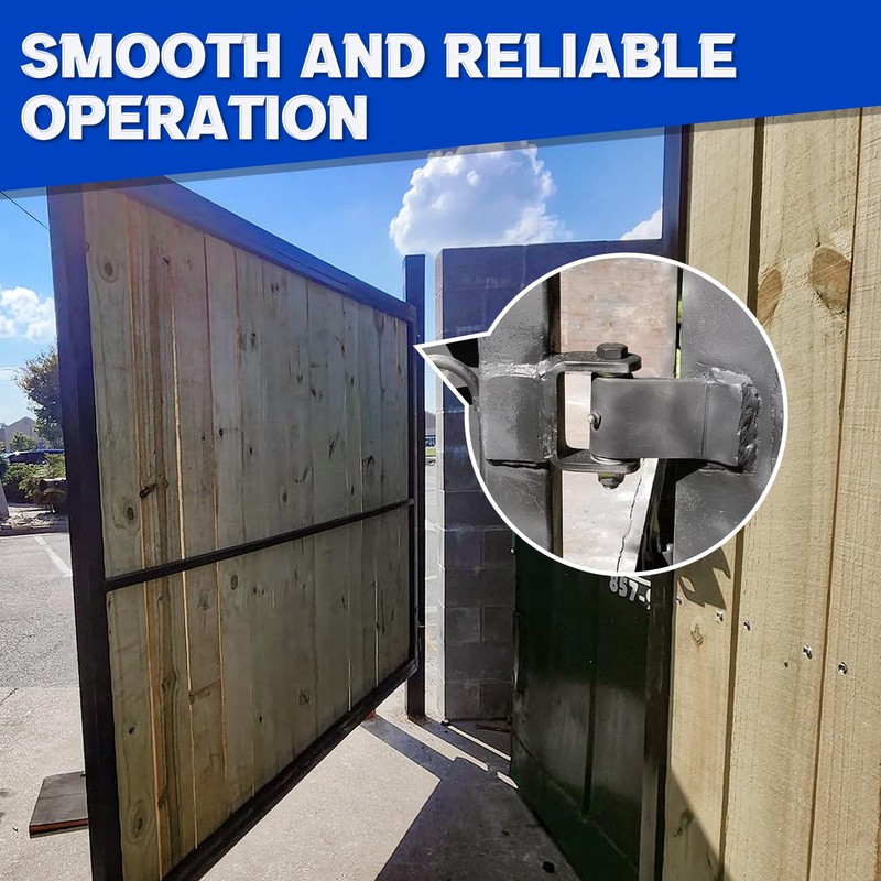 Lonffery Steel Dump Trailer Hinge, Weld on Heavy Duty Trailer