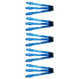 THOR-DARTS®™ Laser etched aluminium shafts short/medium blue, black, silver, red, gold, green / 1 set (3 pieces) up to 4 set (12 pieces) (blue (5 set = 15 pieces), 47.00)