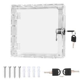 Gachiwar Thermostat Cover, Guard Thermostat Lock Box with 2 Keys Protective Nest (2 Sets)