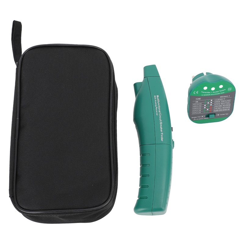 MS5902R Circuit Breaker Finder Multifunctional Fuse Socket Tester for Wall