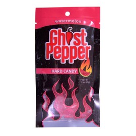Spicy Ghost Pepper Cherry Flavored Hard Candy, 1.5 Ounce (Cherry)