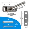 Stahlia Shelf Support Invisible Shelf Support 10 cm Metal (Pack