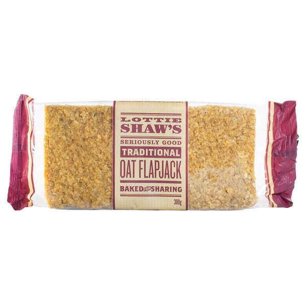 Lottie Shaw's Baked For Sharing Oat Flapjack, 300g