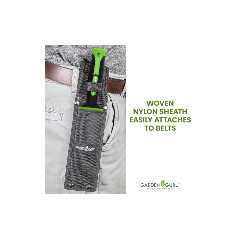 Garden Guru Hori Hori - Cuchillo de jardín con mango