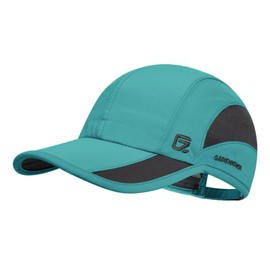 GADIEMKENSD Unstructured Quick Dry Sports Cap Outdoor Sun Protective Unisex, turquoise
