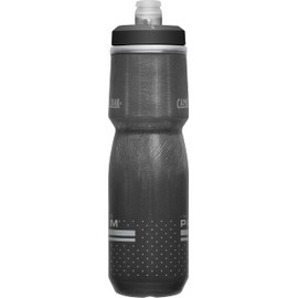Camelbak Podium Chill 18892128 Bike Bottle, Retains Heat and Cold, 2 Times the Cold Retention, 24 Oz (710 ml), Black