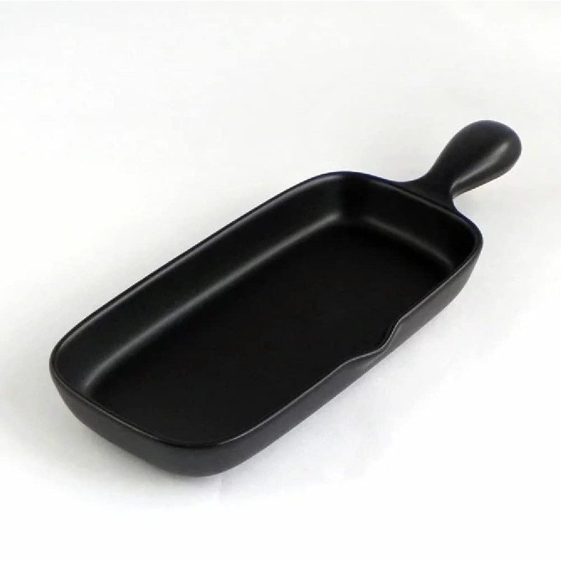 Banko Ware Grill Plate (Half with Heat Resistant Hand)