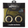 Audio-Technica ATH-WS550 BGD Solid Bass Portable Headphones Black Gold