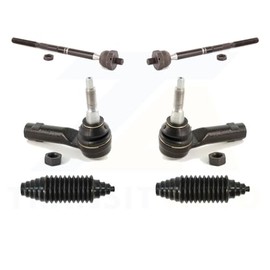 Transit Auto Front Steering Tie Rod End & Boot Kit Replacement For Ford F-150 4WD - Left Right Side (Driver Passenger) KTB-100042