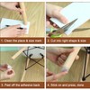 CenterZ 1/5" Thick Self Adhesive Felt Tape Roll - 3.94