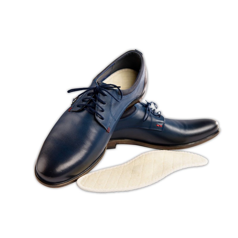 Orthotic warm winter insoles for flat feet, Kaps Alu Tech