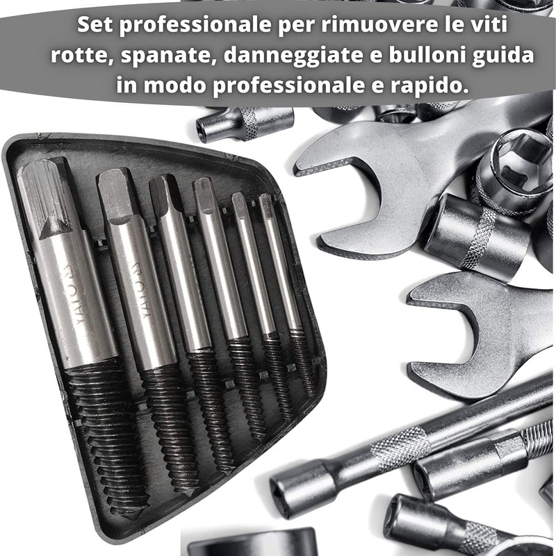 Yato Screw Extractor 6 Piece Set