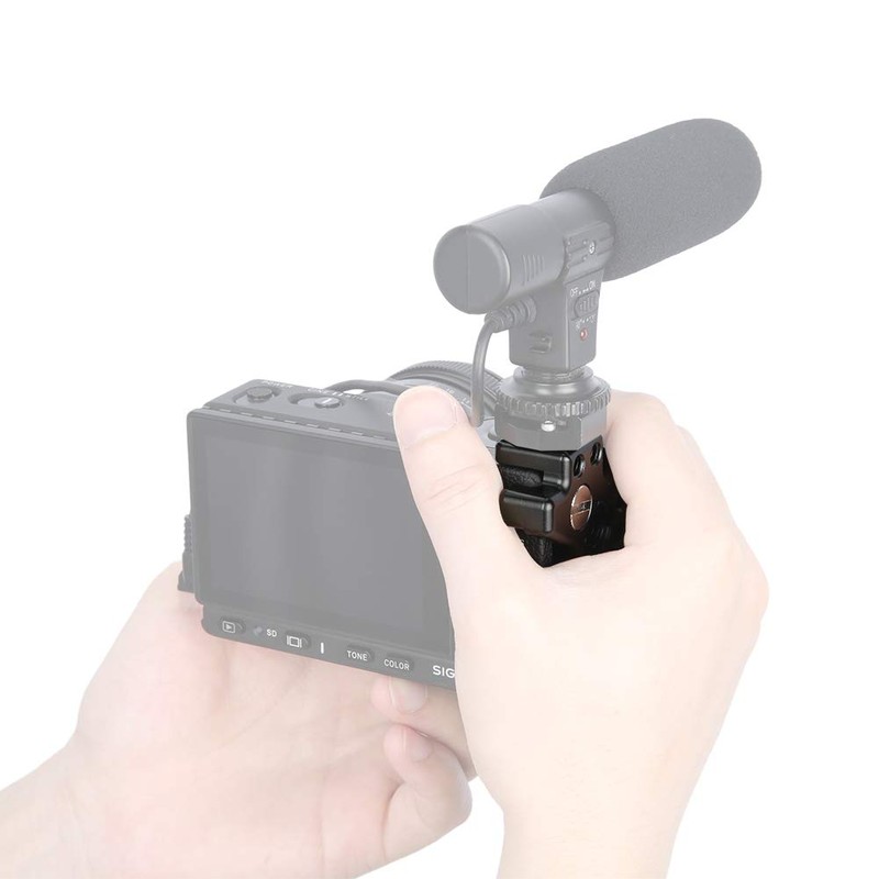 NICEYRIG Side Handle Leather Non-slip Grip for SIGMA FP/FPL Camera,