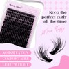 Lash Clusters 80D Wispy Individual Lashes 280PCS 3D Volume Lash