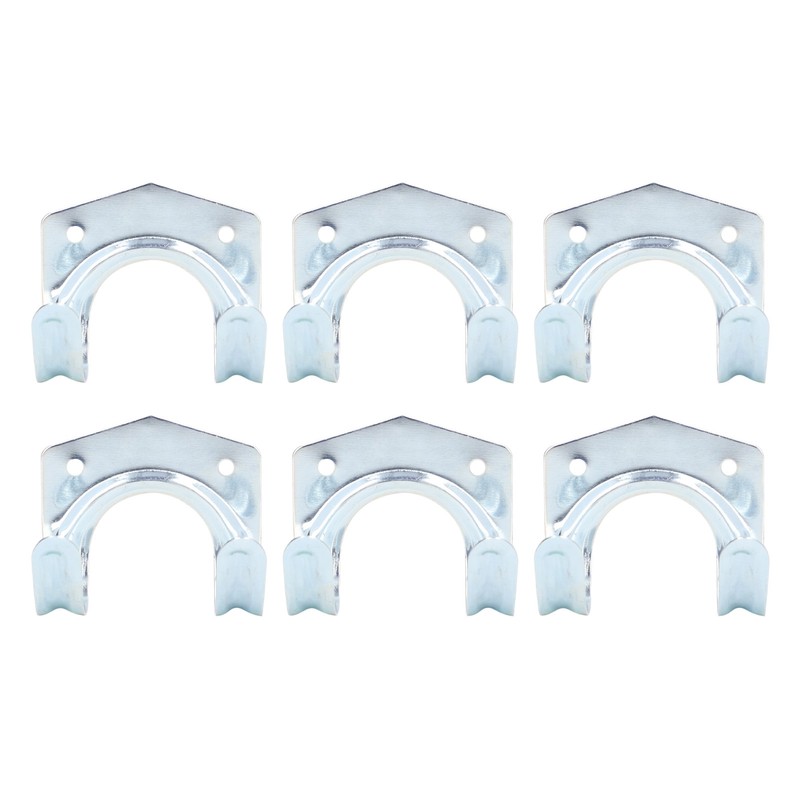 25Pcs Storage Hook Galvanized Steel Tool Hanging Accessory Set Kit