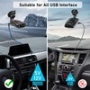 Jsvecip Radar Detector Cable, USB to DC3.5 Plug Cable,for Cobra