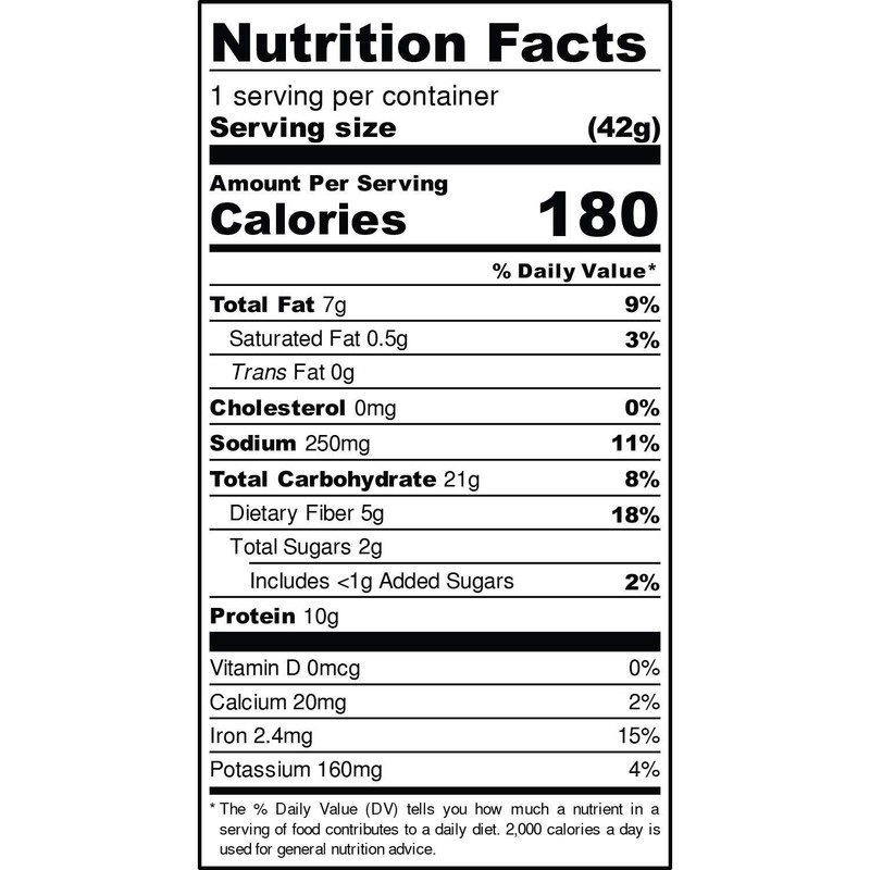 IWON Organics Caramelized Onion Flavor Protein Puff, High Protein and