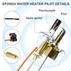 Cracubit SP20824 Water Heater Pilot Assembly Replacement for Rheem SP20824