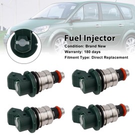 4PCS Fuel Injector 7700867867 Für Renault Laguna Espace Megane Scenic 2.0L